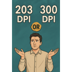 203 или 300 DPI — что выбрать для печати этикеток? Подробный разбор