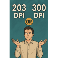 203 или 300 DPI — что выбрать для печати этикеток? Подробный разбор